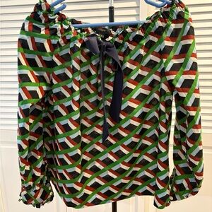 Stylish J Crew Multicolor Women's Top